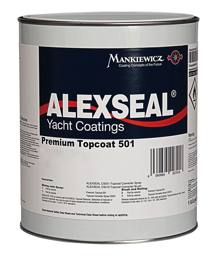 Alexseal Topcoat 501 Racoon Gray Quart