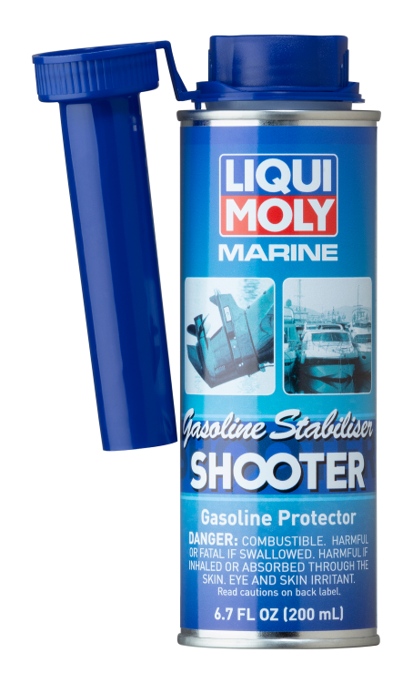 LIQUI MOLY Marine Gasoline Stabilizer Shooter 200 ML (6.7 oz)