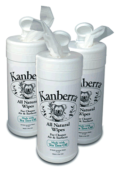 Kanberra All Natural Gel Wipes 30-Count