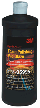 3M Perfect-It Foam Polishing Pad Glaze Quart