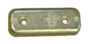 Performance Metals Doka Aluminum Anode 3-1/4" X 1-1/4"