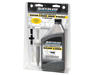 mercury high performance gear lube Quicksilver 92-8M0222069 High Performance SAE-90 Gear Lube and Pump