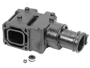 Mercury / Quicksilver 807988A03 Elbow Exhaust Assembly Hot Dipped