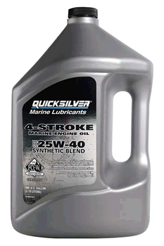 Mercury / Quicksilver 8M0078623 Synthetic Blend Oil 25w40 Gallon