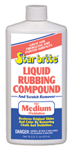 Starbrite Liquid Rubbing Compound 16 oz Medium