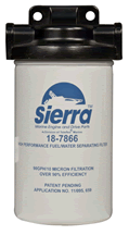Sierra 1879661 Fuel Water Separator Assembly