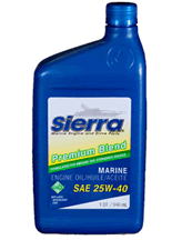 Sierra 1894002 4 Cycle/Sd Oil 25w40 Qt(Cs-12)