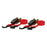 CURT 10 Red Cargo Straps w/"S" Hooks - 500 lbs - 2 Pack [83001]