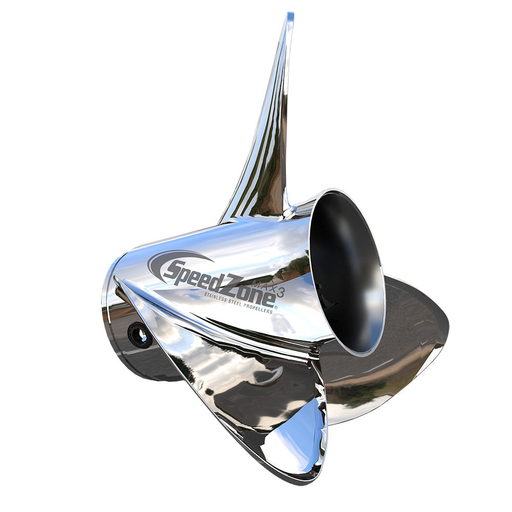 Turning Point SpeedZone Max3 - Right Hand - Stainless Steel Propeller - 3-Blade - 14.8" x 24 Pitch [31542410]
