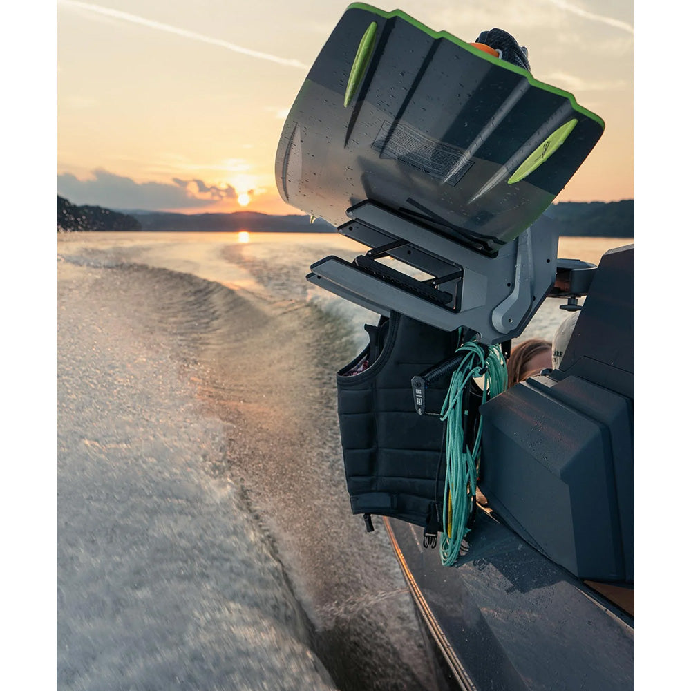 PTM Watersports ClampForce 3.0 Clamping Wake Board Rack - Pair - Grey [P13491-9010TEBGR]