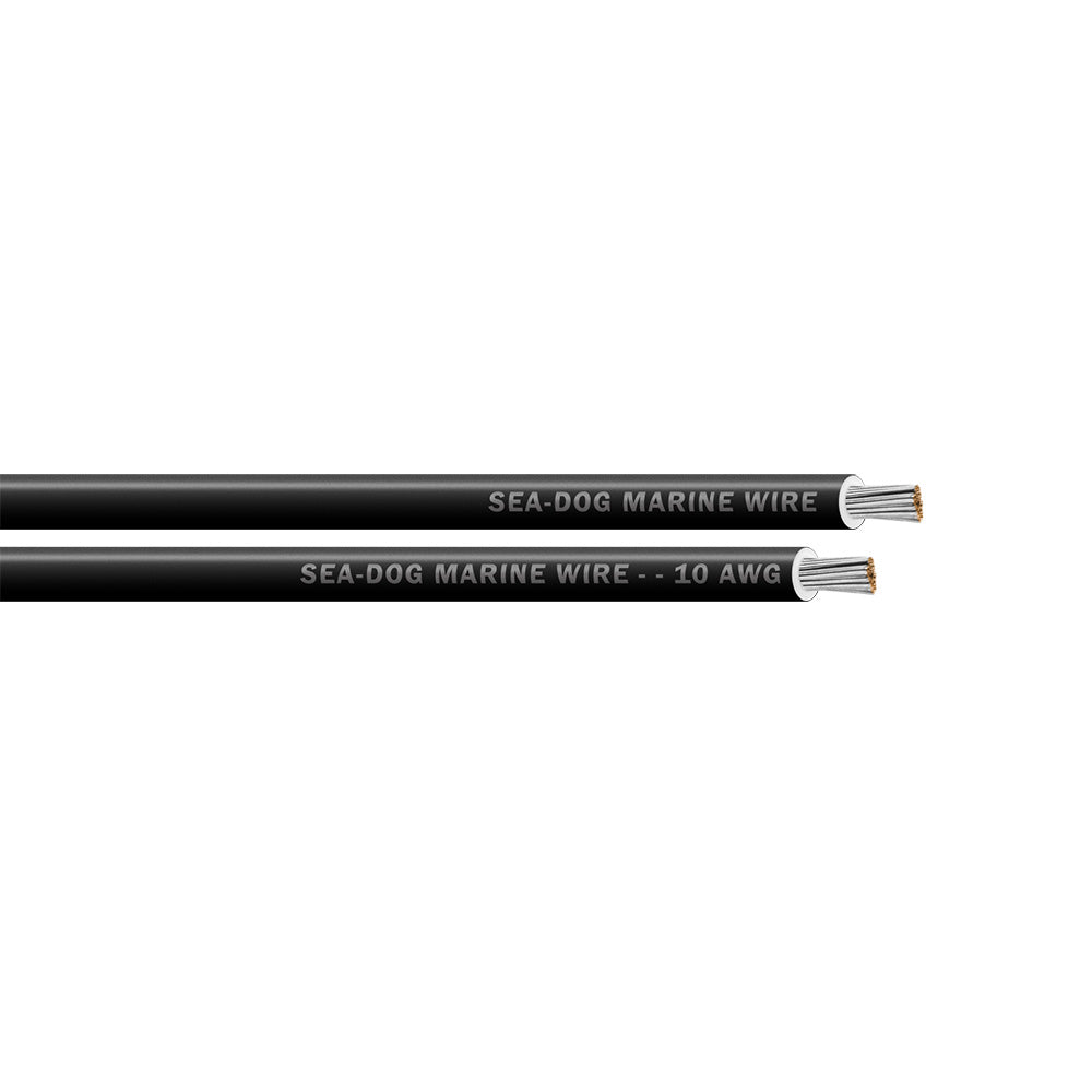 Sea-Dog 10 AWG Black Primary Wire - 100' [8010012]
