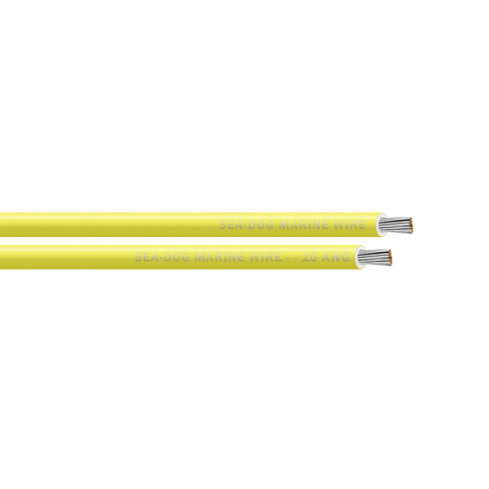 Sea-Dog 10 AWG Yellow Primary Wire - 500' [8010037]
