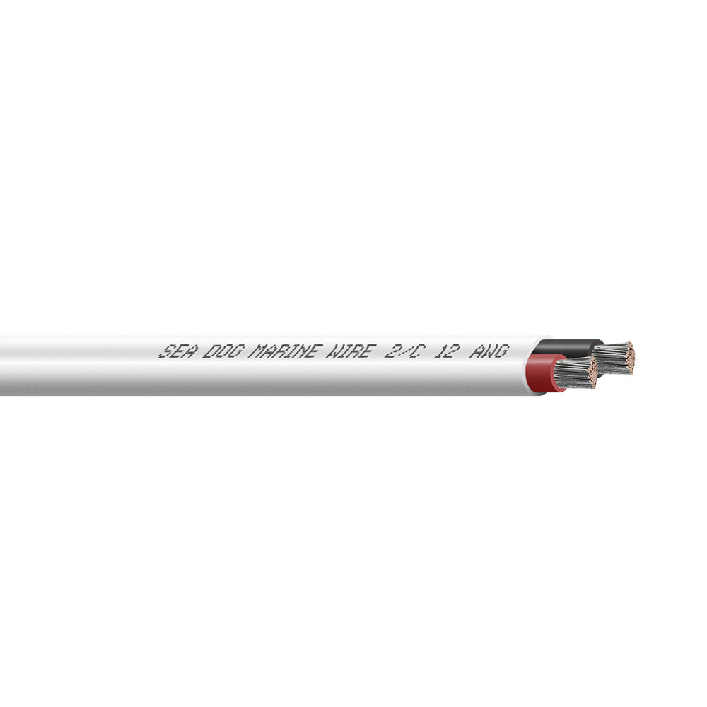 Sea-Dog 12/2 AWG Flat Duplex Wire - Red/Black - 100' [8012202]