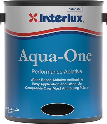 Interlux Aqua-One Antifouling Paint Black Gallon