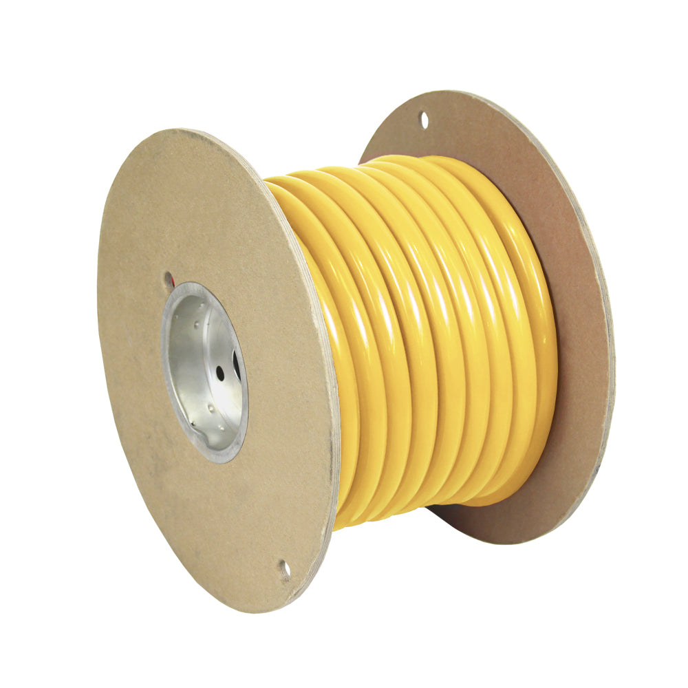 Pacer Yellow 1/0 AWG Battery Cable - 25  [WUL1/0YL-25]