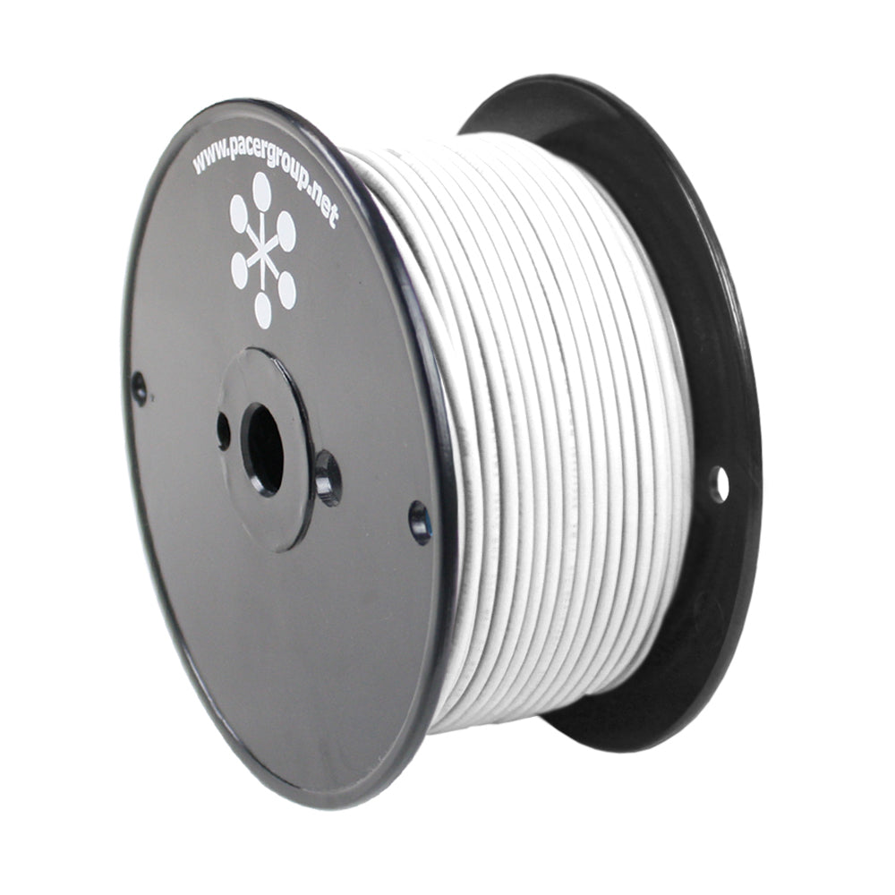 Pacer White 16 AWG Primary Wire - 250  [WUL16WH-250]