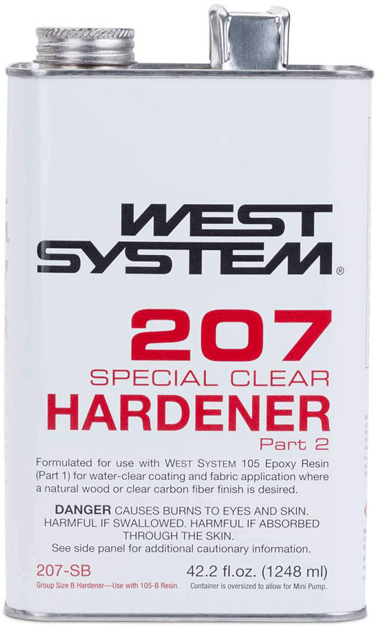 West System Special Clear Hardener .33 Gal [207-SB]