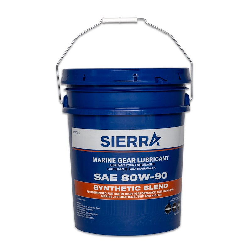 Sierra 1896505 Hi Perf/Synthetic Gear Lube 5 Gallon