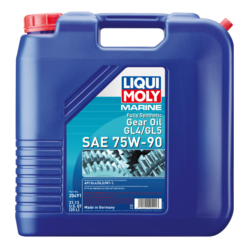 LIQUI MOLY Marine Fully Synthetic Gear Oil