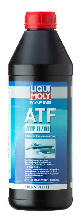 LIQUI MOLY Marine Automatic Transmission Fluid 1 L (1.06 Quart)