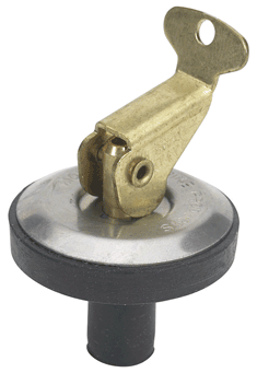 Moeller Marine 051009-10 Deck & Baitwell Plug 7/8"