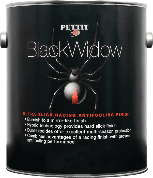 Pettit Black Widow Ultra-Slick Racing Antifouling Paint