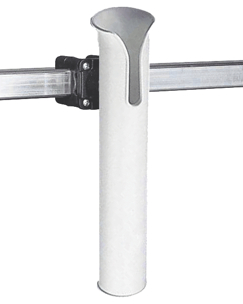 Sea-Dog 327166-1 Sq Rail Mt Adj Rod Hold-Wht