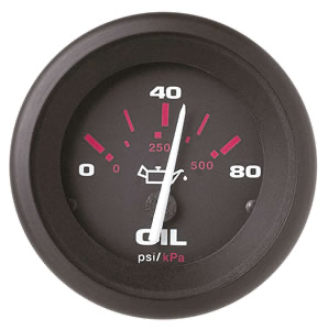 Seastar Oil Pressure 0-80 Psi Amega [57903P]