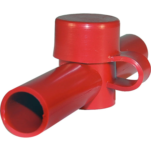 Blue Sea 4003 Cable Cap Dual Entry - Red [4003]