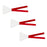 Ronstan Leech Tails - Set of 3 [RF4026]
