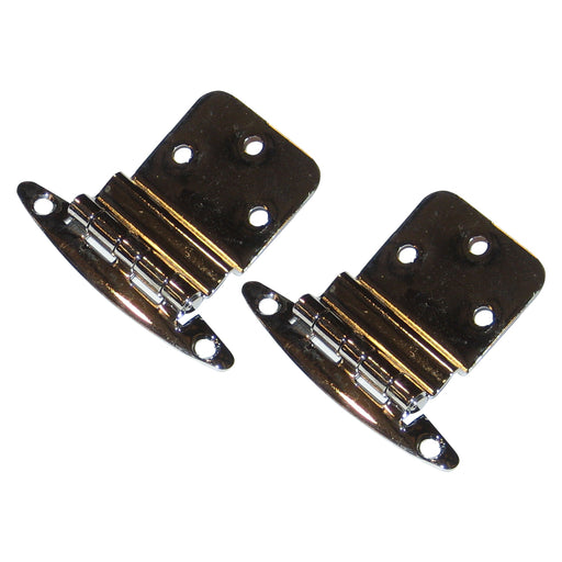 Perko Chrome Plated Brass 3/8" Inset Hinges [0271DP0CHR]