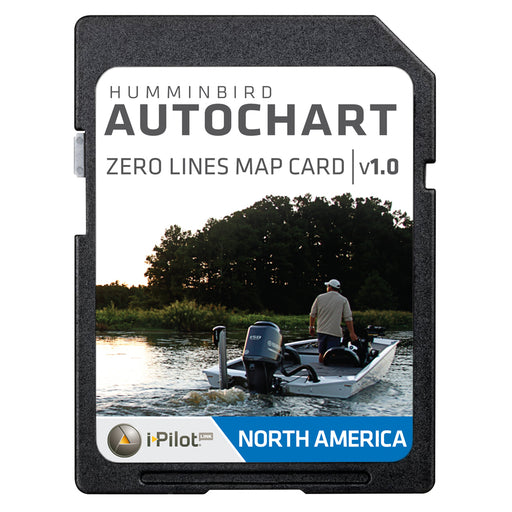 Humminbird AutoChart Zero Lines Map Card [600033-1]