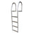 Dock Edge Fixed Eco - Weld Free Aluminum 4-Step Dock Ladder [2074-F]