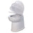 Jabsco 17" Deluxe Flush Fresh Water Electric Toilet w/Soft Close Lid - 24V [58040-3024]