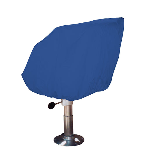 Taylor Made Helm/Bucket/Fixed Back Boat Seat Cover - Rip/Stop Polyester Navy [80230]