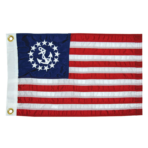Taylor Made 12" x 18" Deluxe Sewn US Yacht Ensign Flag [8118]
