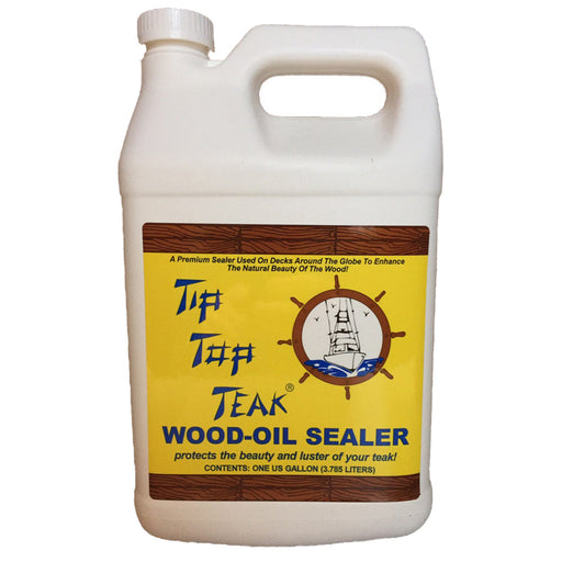 Tip Top Teak Wood Oil Sealer - Gallon [TS1002]
