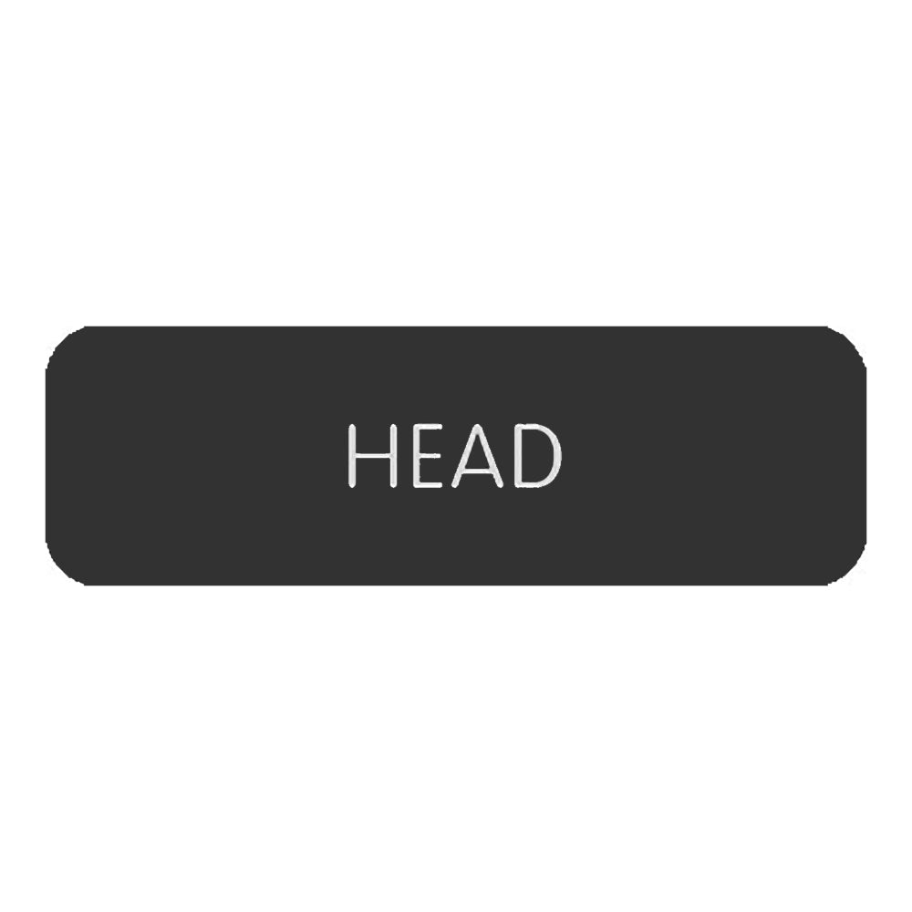 Blue SeaLarge Format Label - "Head" [8063-0240]