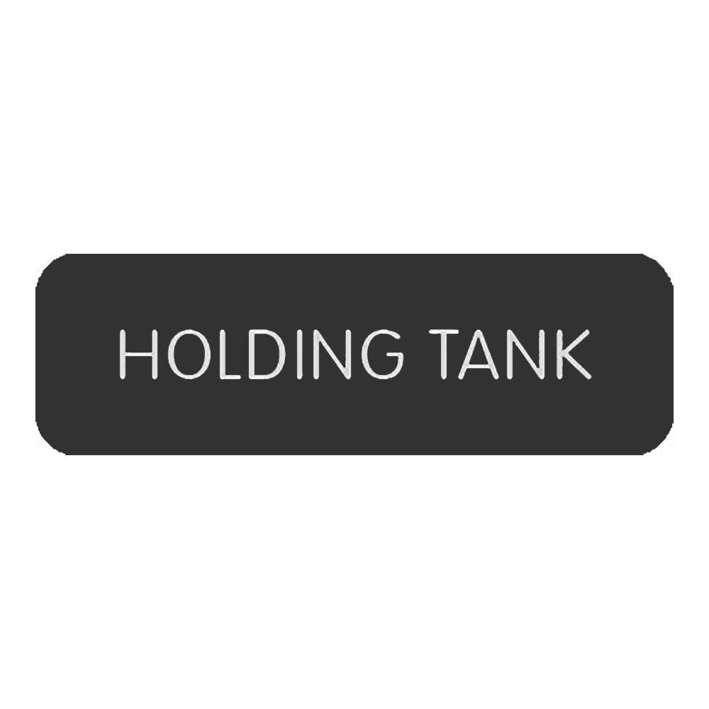 Blue SeaLarge Format Label - "Holding Tank" [8063-0265]