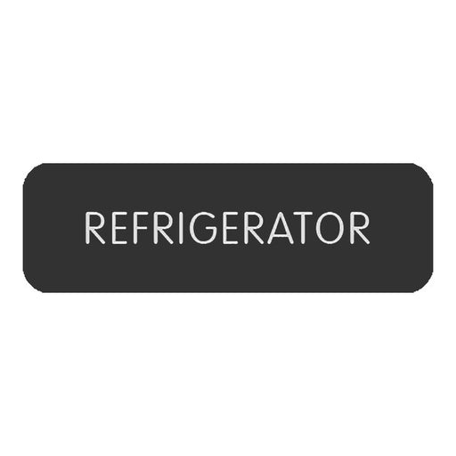 Blue SeaLarge Format Label - "Refrigerator" [8063-0356]