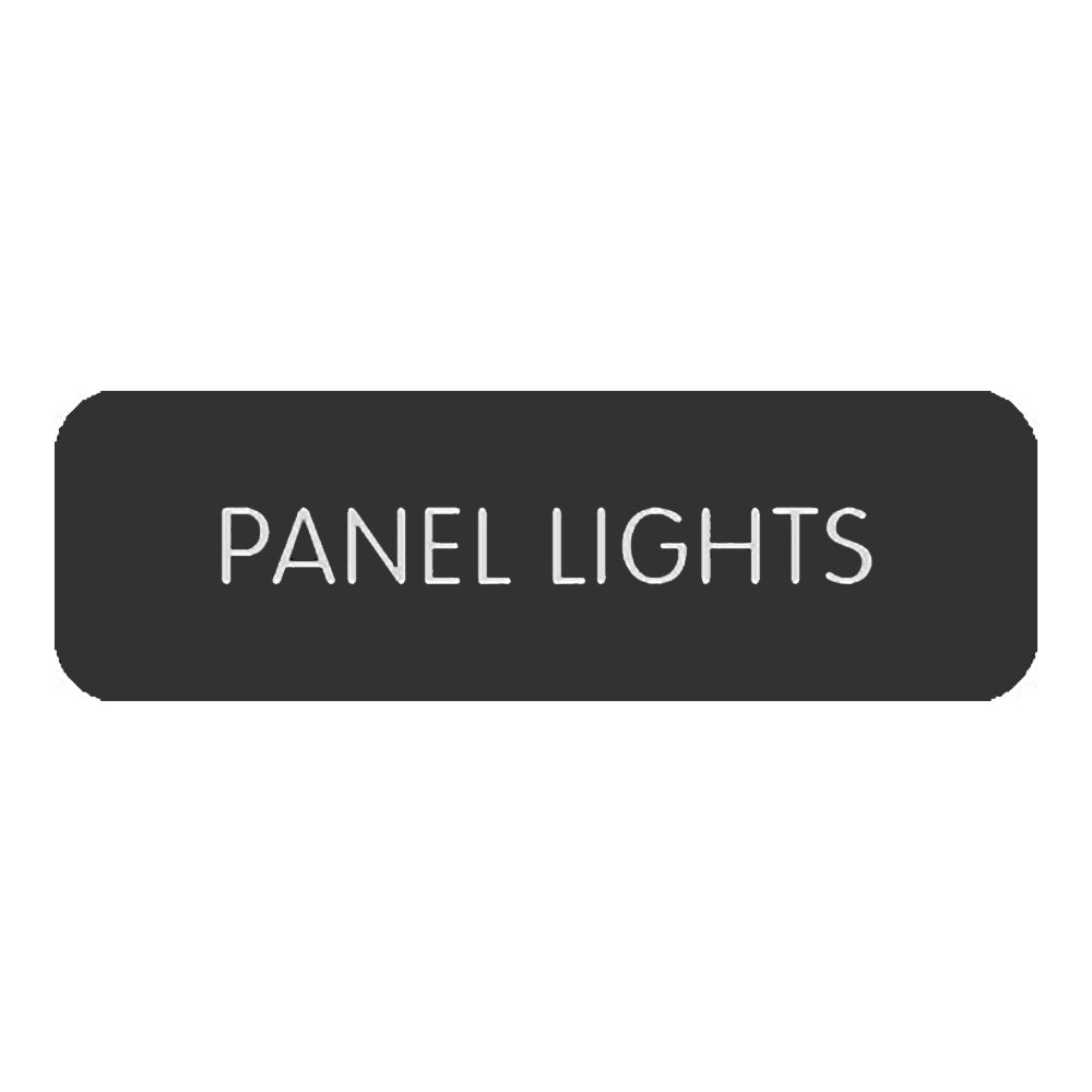 Blue SeaLarge Format Label - "Panel Lights" [8063-0458]