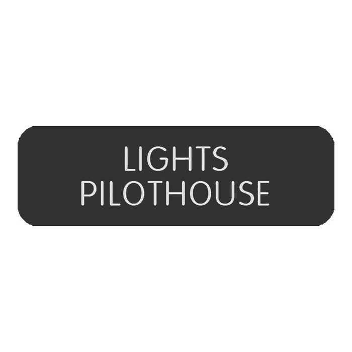 Blue Sea Large Format Label - "Lights Pilothouse" [8063-0492]