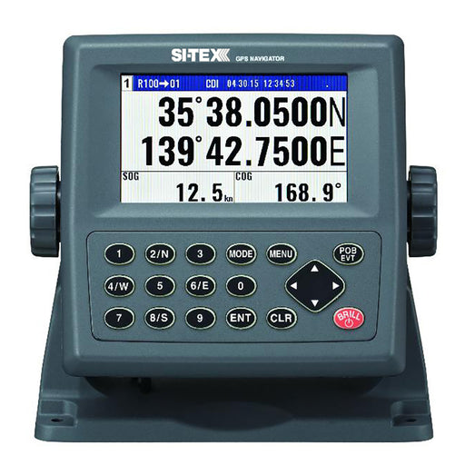SI-TEX GPS-915 Receiver - 72 Channel w/Large Color Display [GPS915]