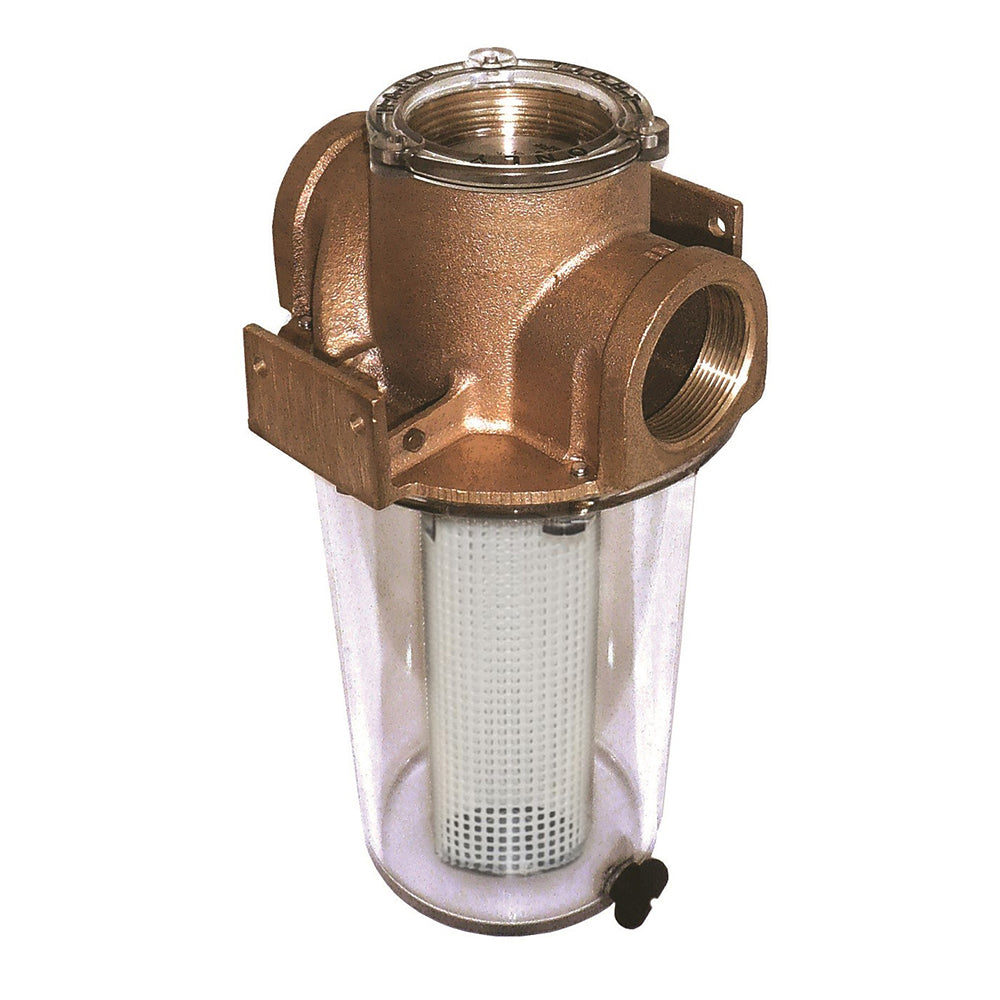 GROCO ARG-1000 Series 1" Raw Water Strainer w/Non-Metallic Plastic Basket [ARG-1000-P]