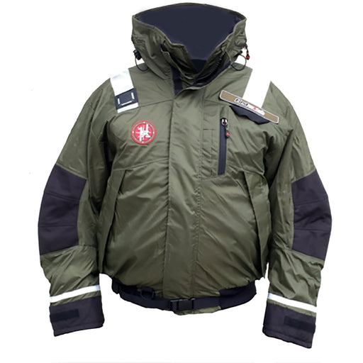 First Watch AB-1100 Flotation Bomber Jacket - Green - Small [AB-1100-PRO-GN-S]
