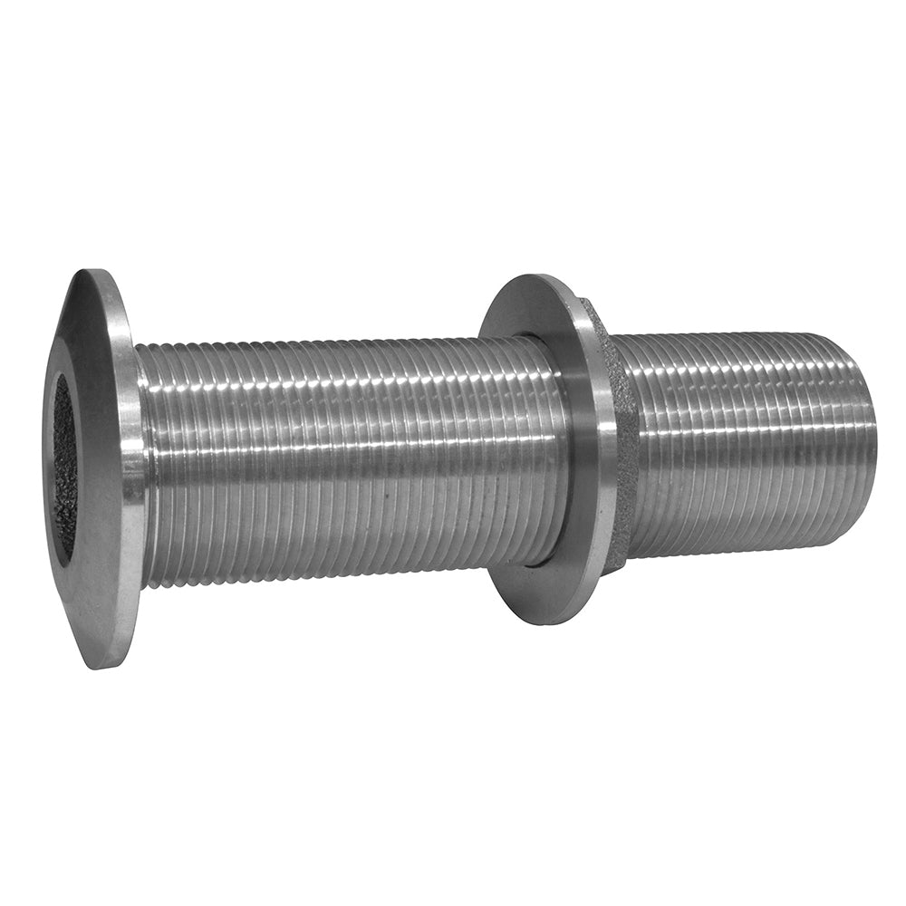 GROCO 1-1/2" Stainless Steel Extra Long Thru-Hull Fitting w/Nut [THXL-1500-WS]