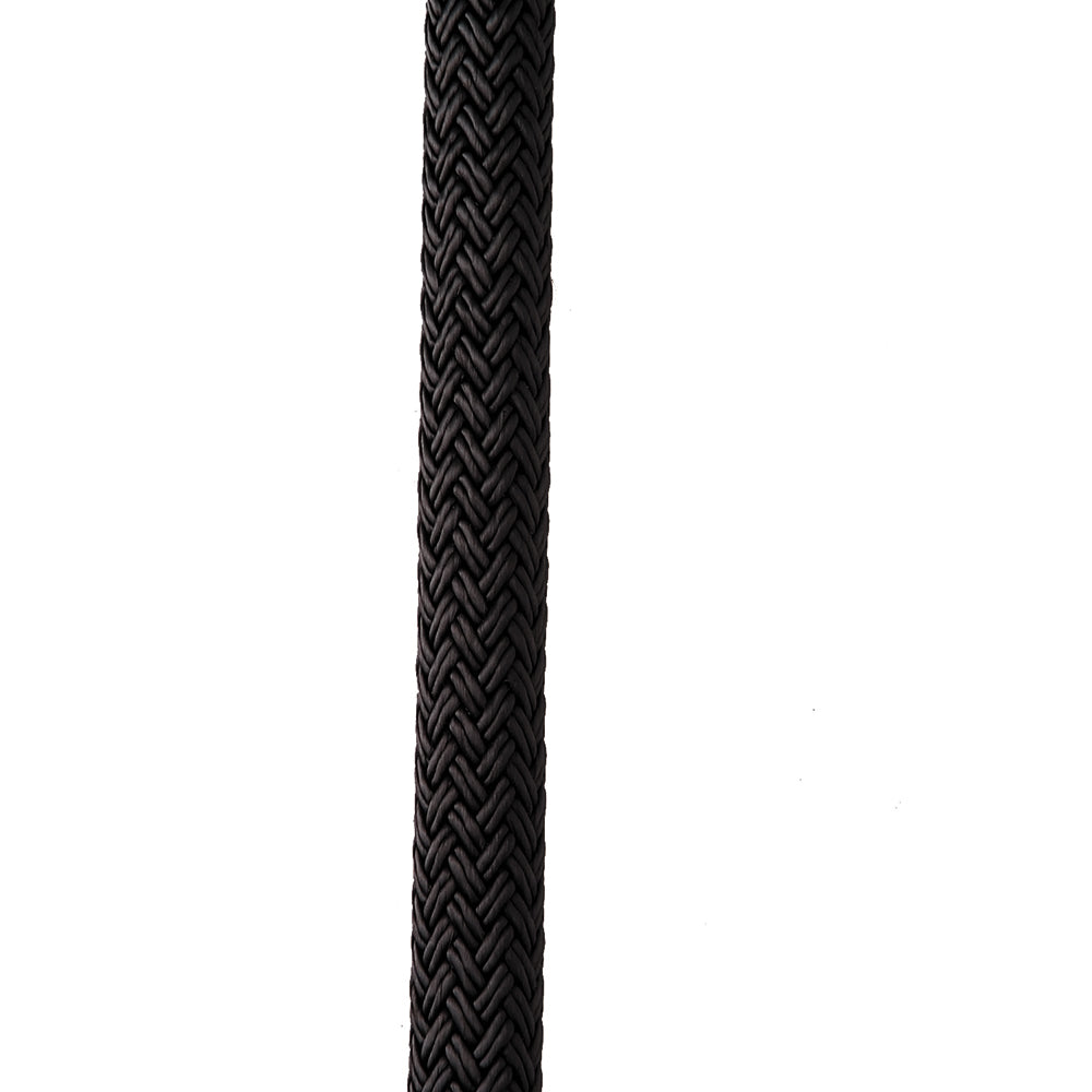 New England Ropes 1/2" Double Braid Dock Line - Black - 35 [C5054-16-00035]