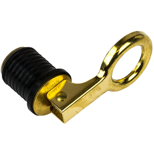 Sea-Dog Brass Snap Handle Drain Plug - 1" [520070-1]