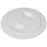Sea-Dog Quarter-Turn Smooth Deck Plate w/Internal Collar - White - 5" [336350-1]