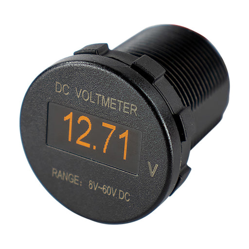 Sea-Dog OLED Voltmeter - Round [421600-1]